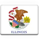 Bandera del estado Illinois